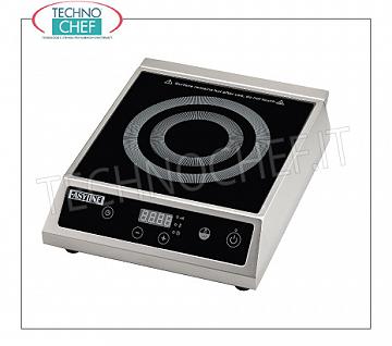 Technochef - PIASTRA ad INDUZIONE da Tavolo, SUPERFICIE INDUTTIVA Ø da 140 a 220 mm