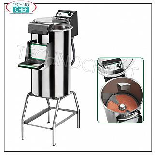 FIMAR - Technochef, Pelapatate Professionale su cavalletto, capacità carico Kg 10, Mod.PPF/10 Pelapatate su cavalletto, carico massimo ciclo Kg.10, capacità produttiva Kg 120, V 400/3, Kw 0,75, dimensioni mm 380x770x1160h