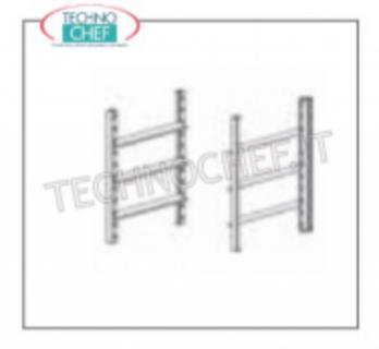 Kit supporti e guide per teglie Kit supporti e guide per teglie da mm.600x400