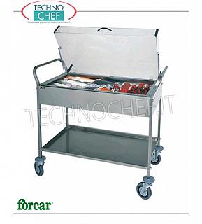 Carrelli refrigerati espositori