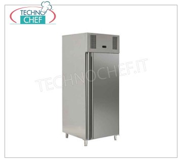 FORCAR - Armadio Congelatore-Freezer 1 Porta, lt.650, Temp. -18°/-22°C, Classe E, INOX 201 Armadio Congelatore-Freezer 1 Porta, Professionale, INOX 201, lt.650, Temp. -18°/-22°C, Refrigerazione Ventilata, ECOLOGICO in Classe E, Gas R290a, Gastronorm 2/1, V.230/1, Kw.0,520, Peso 124 Kg, dim.mm.740x830x2010h