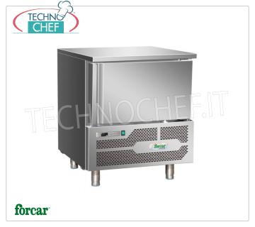 FORCAR - Abbattitore di Temperatura per 3 Teglie GN 1/1 (mm 530x325) o Teglie Pasticceria  mm.600x400