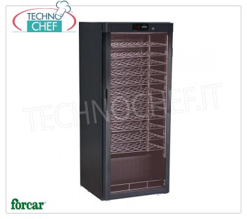 Forcar - CANTINETTA VINI REFRIGERATA STATICA per 72 bottiglie, Temp.+5°/+18°C, Mod.BJ308