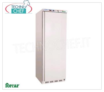 Forcar - ARMADIO Congelatore-Freezer, lt.340, Statico, Temp.-18°/-22°C, Classe B, mod.G-EF400 Armadio Freezer-Congelatore Professionale, 1 Porta, lt.340, Temp.-18°/-22° C, ECOLOGICO in CLASSE B, GAS R600a, Statico con ventilatore interno, V. 230/1, Kw 0,15, Peso 74 Kg, dim.mm.600x585x1855h