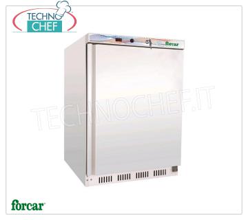 Forcar - Armadio Frigo 1 Porta, lt.130, Statico, Temp.+2°/+ 8°C, Classe  A, mod.G-ER200