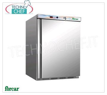 Forcar - Armadio Frigo 1 Porta, lt.130, Statico, Temp.+2°/ +8°C, Classe A, mod.G-ER200SS