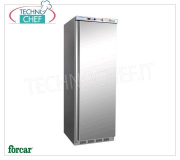 Forcar - Armadio Frigo 1 Porta, lt 340, Statico, Temp.+2°/+8°C, Classe C, mod.G-ER400SS