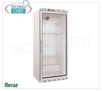 Technochef - Vetrina FRIGO per BIBITE, 1 Porta, Statico, Temp.+2°/+8°C, lt.570, Classe B, Mod.G-ER600G Frigorifero per Bibite-Bevande professionale, Linea ECO, 1 Porta Vetro, struttura esterna in lamiera bianca, Statico, temperatura +2°/+8°C, capacità lt.570, Classe B, illuminazione a Led, V.230/1, Kw.0,185, Peso 93 Kg, dim.mm.777x695x1895h