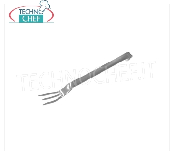 Forchettone Inox a 3 Punte Forchettone in acciaio inox a 3 punte, H.43 cm