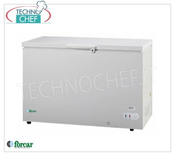 Forcar - CONGELATORE a POZZO, lt.354, Statico, Temp. ≤ -18, Classe F, mod.G-BD450S