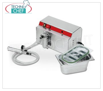 EUROMATIC - Technochef, Macchine per il Vuoto in BACINELLE GASTRONORM, Mod.GASTROVAC Macchina per sottovuoto Professionale, con pompa integrata 12 m/cubi/ora