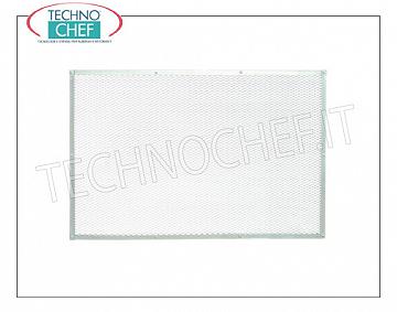 Retina pizza rettangolare in alluminio, dimensioni cm.40x60