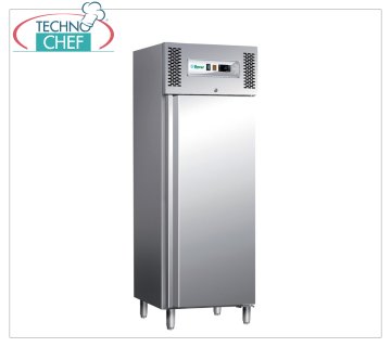 Forcar - Armadio Congelatore-Freezer, lt.650, Temp.-18°/-22°C, Ventilato, Classe D, mod.G-GN650BT Armadio Congelatore-Freezer 1 Porta, Professionale, lt.650, Temp.-18°/-22°C, ECOLOGICO in Classe D, GAS R290, Ventilato, Gastronorm 2/1, V.230/1, Kw.0,5, Peso 138 Kg, dim.mm.740x830x2010h.