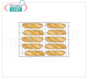 GRIGLIA Cromata SAGOMATA a 5 CANALI mm 600x400