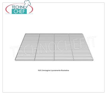 Technochef - Griglia Plastificata mm 800x600 Griglia plastificata da mm 800x600