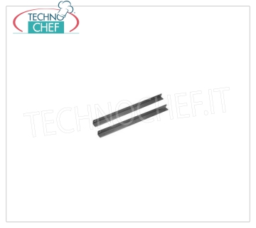 Coppia Guide in acciaio inox  ad  'L'  per sostegno griglia Frigor Coppia Guide in acciaio inox  ad  'L'  per Sostegno Griglia  Frigor