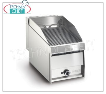 GRILL VAPOR GAS versione TOP,  Linea POWER, 1 Modulo - ARRIS - Serie 900 - Richiedere Preventivo GRILL VAPOR GAS versione TOP, Linea POWER, 1 MODULO con ZONA di COTTURA da mm 390x670, completa di grigliato a tondini, dispositivo per regolazione piano cottura, potenza termica 13,0 kw, Peso 57 Kg, dime.mm.420x900x440h