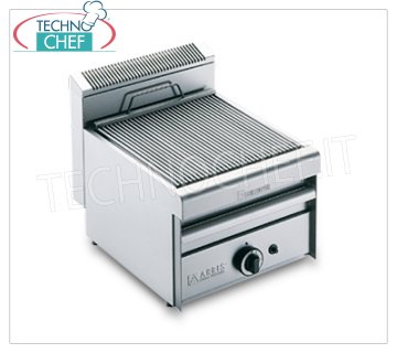 GRILL VAPOR GAS, versione TOP, 1 MODULO - ARRIS - Serie 550 - Richiedere Preventivo GRILL VAPOR GAS, versione TOP, 1 modulo con 1 ZONA DI COTTURA da mm 390x410, completa di grigliato a tondini, potenza termica 6,9 kw, dimensioni esterne mm 420x550x315h