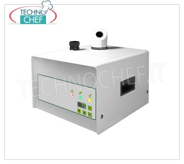Macchine  per  Sanificazione - a  Perossido di idrogeno - Atomizzatore NEBULIZZATORE  per Sanificazione  Ambienti con Perossido di idrogeno per  ambienti fino a 160 m/quadri  (alti max 3 mt), Serbatoi 1,5 litri, V. 230/1, Kw.0,85 - Peso 10,5 Kg, Dim. mm 302x360x286h