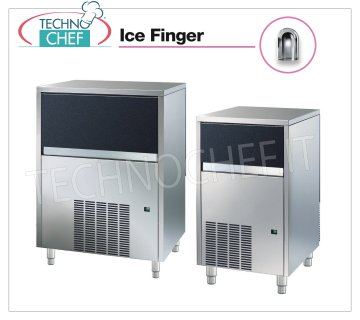 Produttori / Macchine ghiaccio ICE FINGER a cubetti cavi con deposito 