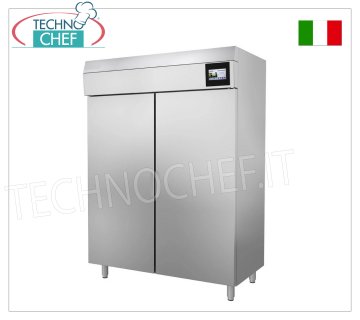 ARMADIO FRIGO IGIENIZZANTE con GENERATORE di OZONO, 2 Porte, lt.1400, Temp.0/+10°C