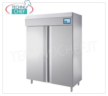 ARMADIO FRIGO IGIENIZZANTE con GENERATORE di OZONO, 2 Porte, lt.1400, Temp.0/+10°C Armadio Frigo Igienizzante con generatore di ozono 2 porte, Professionale, capacità lt 1400, temperatura 0°/+10°C, refrigerazione ventilata, Gas ECOLOGICO R290, Gastronorm 2/1, V.230/1, Kw.0,4, Peso 160 Kg, dimensioni mm 1440x800x2020h