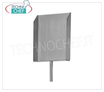 TECHNOCHEF - Pala per Cenere Inox, Mod.2761 Pala raccogli cenere in acciaio inox 18/10, lunghezza manico mt.1,50.