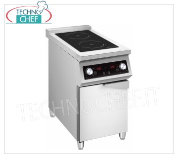 CUCINA ELETTRICA ad INDUZIONE 2 FUOCHI da 5 Kw + 5 Kw