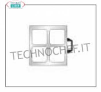 Stampo fisso per sigillatrici Stampo fisso a 4 IMPRONTE per modelli JPTSM105-R / JPTSS105-R