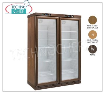 Forcar - CANTINETTA VINI REFRIGERATA STATICA 2 PORTE, lt.310+310, TEMPERATURA +2°/+8°C, Mod.KL2792