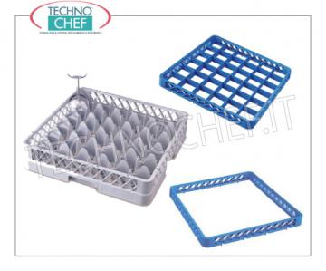CESTELLO Componibile per BICCHIERI con 36 Scomparti
