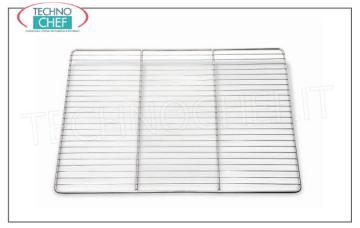 Technochef - Griglie Gastro-norm 2/1 inox, cm 53x65 Griglia gastro-norm 2/1 inox 18/10, dim.mm.650 x 530
