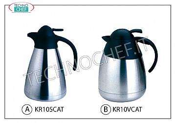 Caraffe termiche Caraffa isotermica in acciaio, capacità lt.1