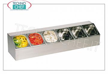 Espositore per bacinelle gastronorm