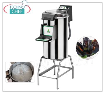 FIMAR - Lavacozze Professionale su Cavalletto, capacità produttiva Kg/h 220, capacità carico Kg 10/18