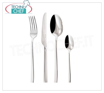 ARTHUR KRUPP - Posate da Tavola in acciaio INOX 18/10 Finitura Lucida, Linea CREAM