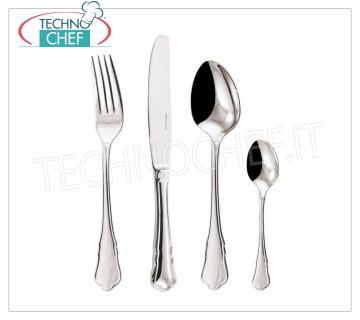 ARTHUR KRUPP - Posate da Tavola in acciaio INOX 18/10 Finitura Lucida, Linea LONDON