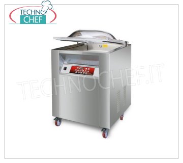 Macchina vuoto Professionale a Campana, 2 Barre saldanti da 45 cm, Camera cm 56x46x22h, Mod.MASTER 2
