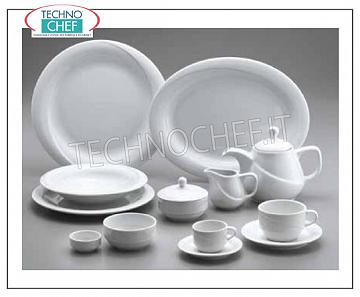 GURAL PORSELEN - PORCELLANE per Ristorante PIATTO PIANO, Collezione X-Tanbul Bianco, Marca GÜRAL PORSELEN