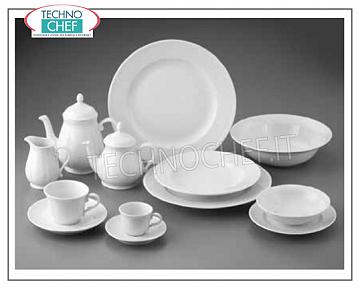 GURAL PORSELEN - Porcellane per Ristorante PIATTO PIANO, Collezione Venice Bianco, cm.30, Marca GÜRAL PORSELEN -- Acquistabile in confezione da 6 pezzi