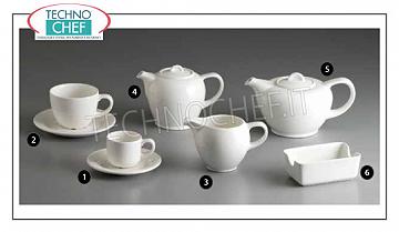 Tazze caffè - cappuccino in porcellana TAZZA CAFFE' SENZA PIATTO, Collezione Alchemy Fine China, cl.8,3, Marca ALCHEMY -- Indicato prezzo unitario, acquistabile in confezione da 24 pezzi