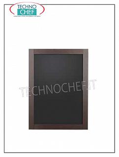 Lavagne Lavagna da Appendere con cornice in legno wengè, Cm.55x75h