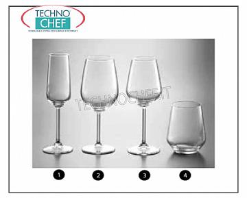 Bicchieri per la Tavola - serie complete coordinate BICCHIERE ACQUA, PASABAHCE, Linea Allegra