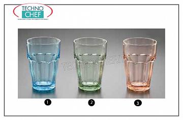 Bicchieri per Acqua e Vino BICCHIERE LONG DRINK AZZURRO, BORMIOLI ROCCO, Collezione Rock Bar Lounge Impilabile Temperato