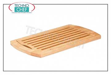 Taglieri pane Tagliere pane bamboo con raccoglibriciole, ABERT, H.2,Cm.42x28