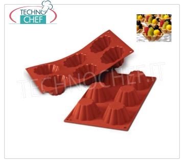 Stampo Silicone ''Briochette'', Ø69 h 37 mm