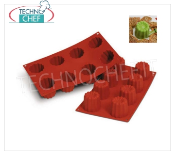 Stampo Silicone ''Bordelais grande'', Ø55 h 50 mm