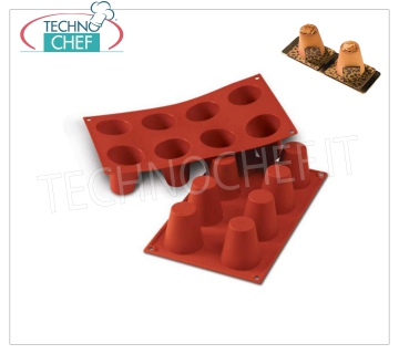 Stampo Silicone ''Babà grande'', Ø55 h 60 mm