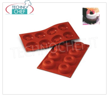 Stampo Silicone ''Savarin medio'', Ø65 h 21 mm