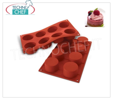 Stampo Silicone ''Cilindri'', Ø60 h 35 mm